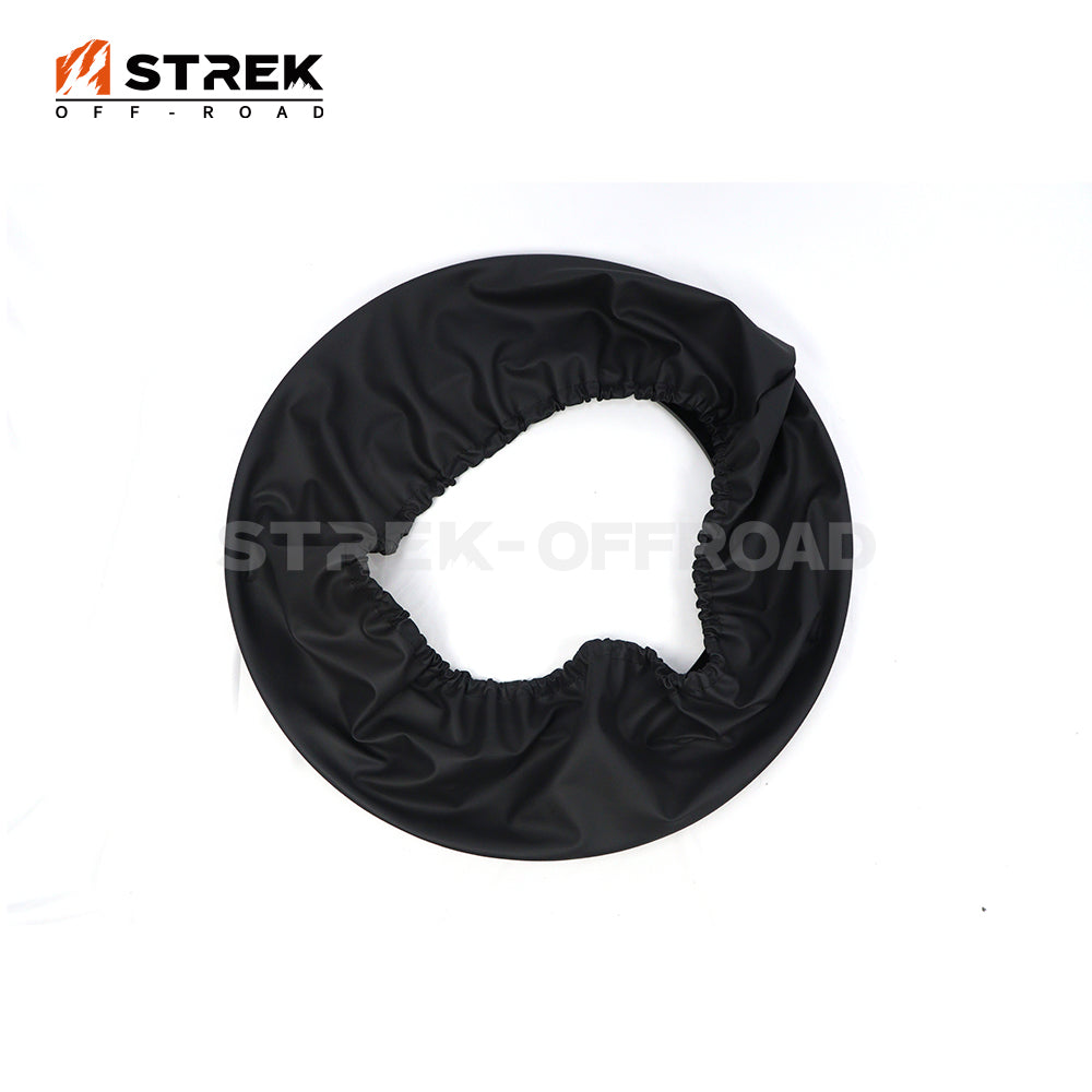 ABS and leather spare wheel cover installed on Ineos Grenadier