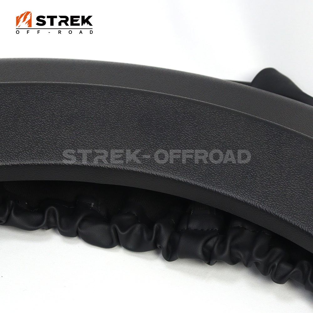 ABS and leather spare wheel cover installed on Ineos Grenadier