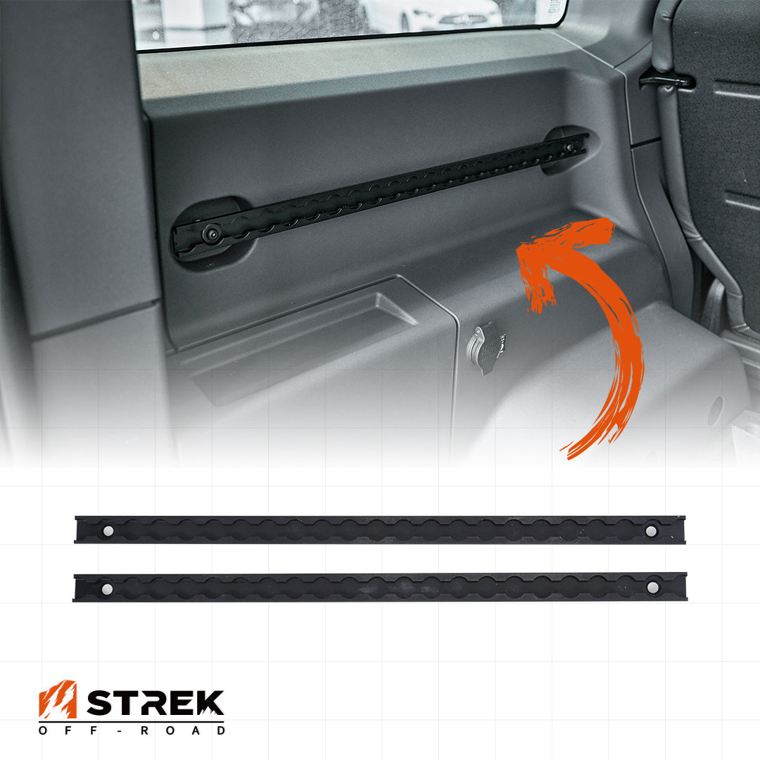 Aluminum Alloy trunk expansion rails installed on Ineos Grenadier