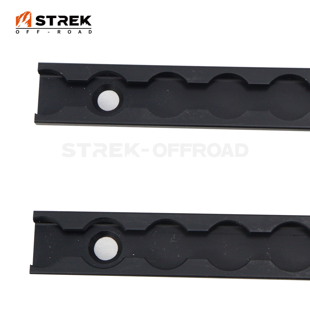 Aluminum Alloy trunk expansion rails installed on Ineos Grenadier