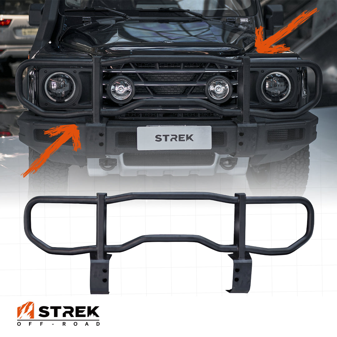 Bull bar installed on Ineos Grenadier