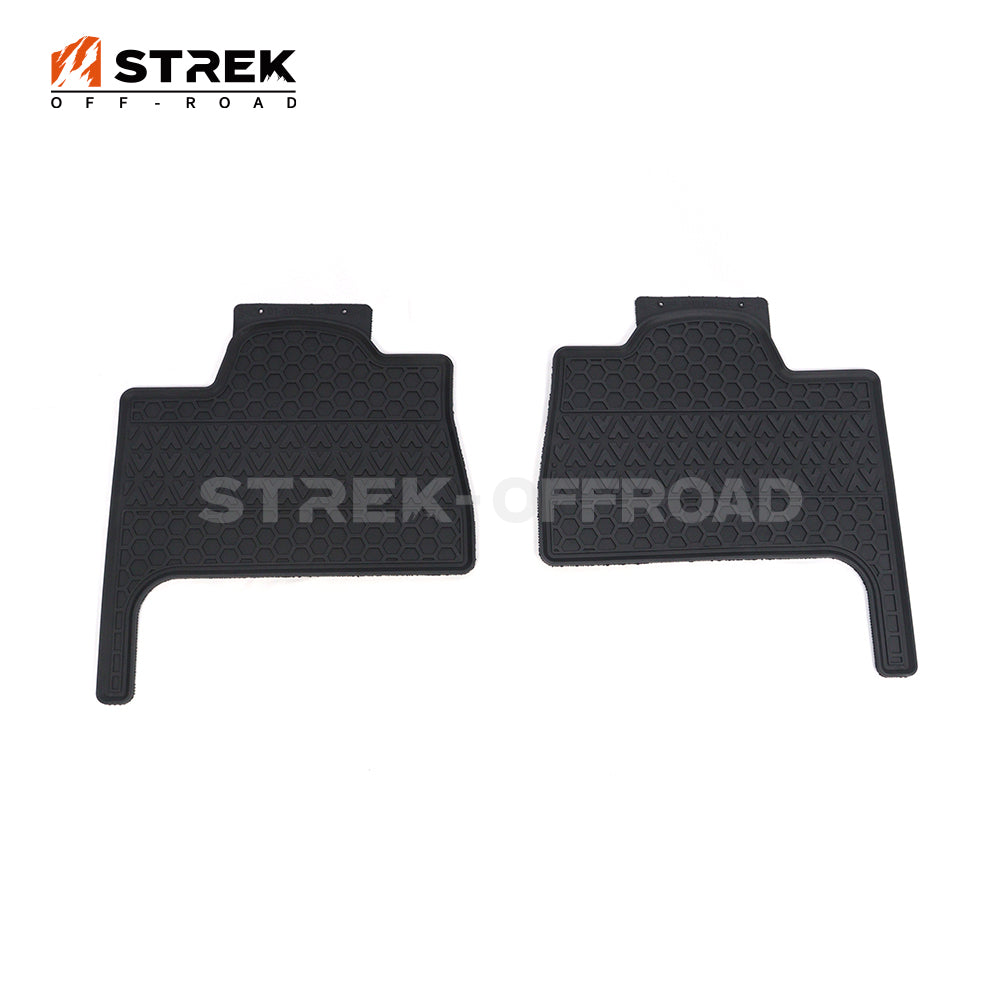 TPE all weather floor mats installed in Ineos Grenadier