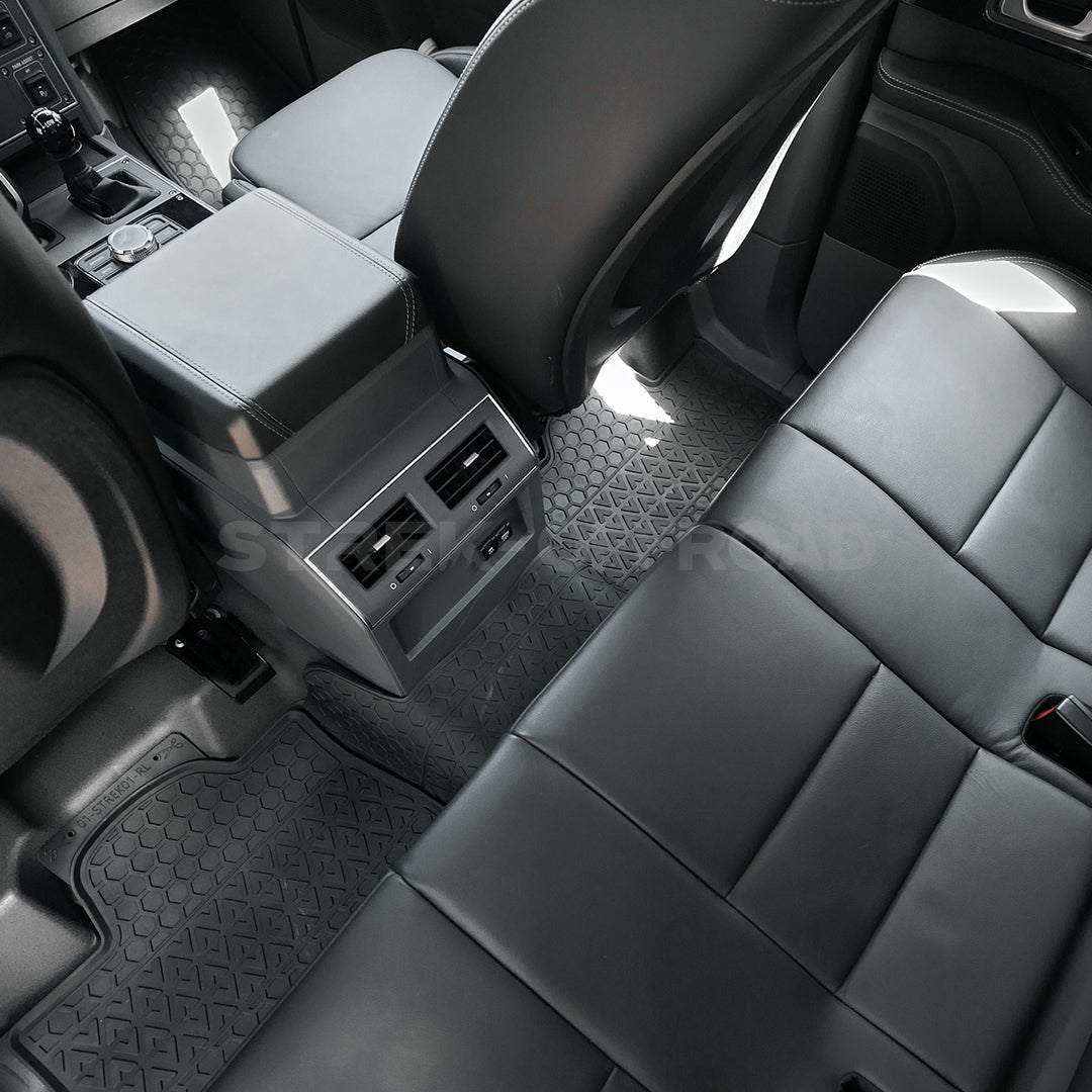 TPE all weather floor mats installed in Ineos Grenadier