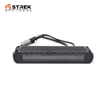 Square LED Pod Lights for Ineos Grenadier by Strek Offroad, Compatible with Front Bumper Mounting Bracket