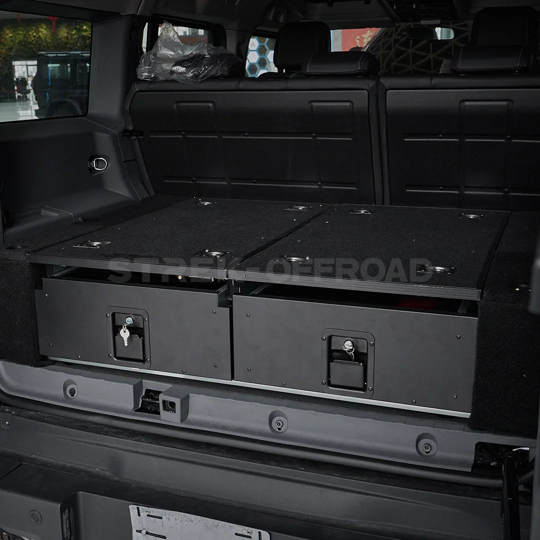 Strek Viewing Rack Ineos Grenadier Rear Trunk Cargo Drawer System 2023-2025 | Strek Offroad