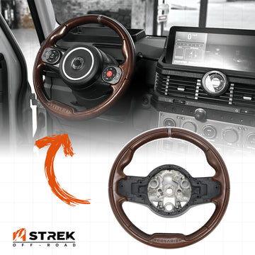 STREK OFF ROAD|CUSTOMIZED STEERING WHEEL COVERING
