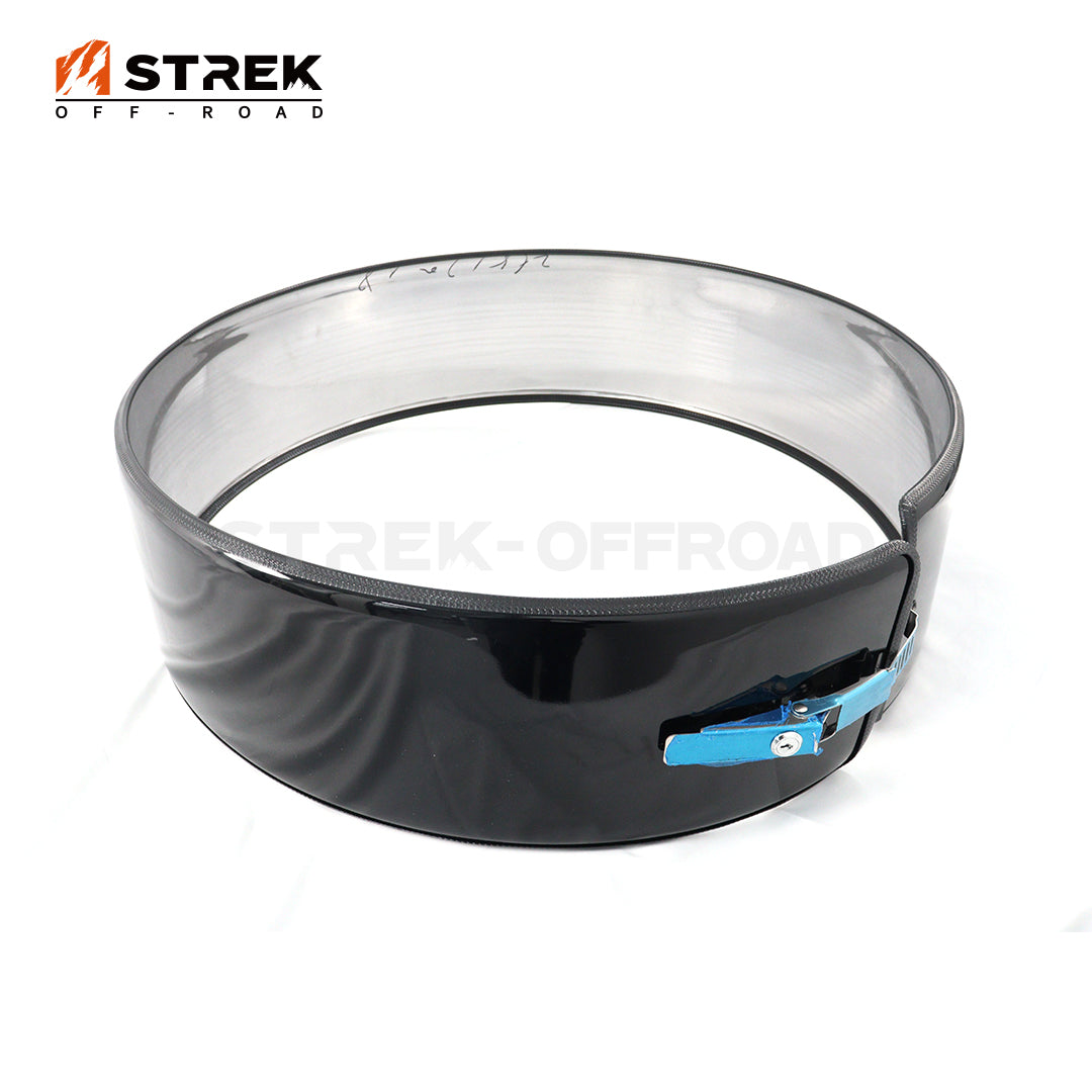 STREK OFF ROAD spare tire cover with folding table on Ineos Grenadier