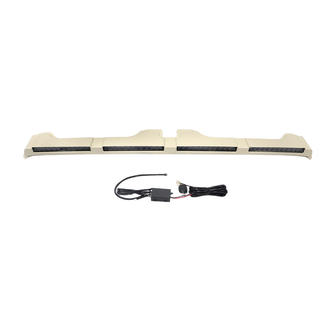 Ineos Grenadier 4 LED Roof Light Bar Scottish White, 6000 lumens quad LED - Strek Offroad