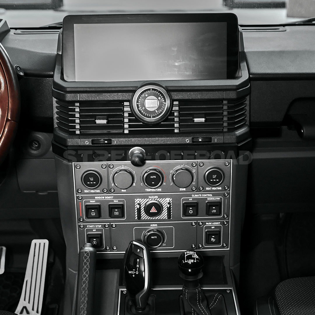 Aluminum alloy console track installed in Ineos Grenadier