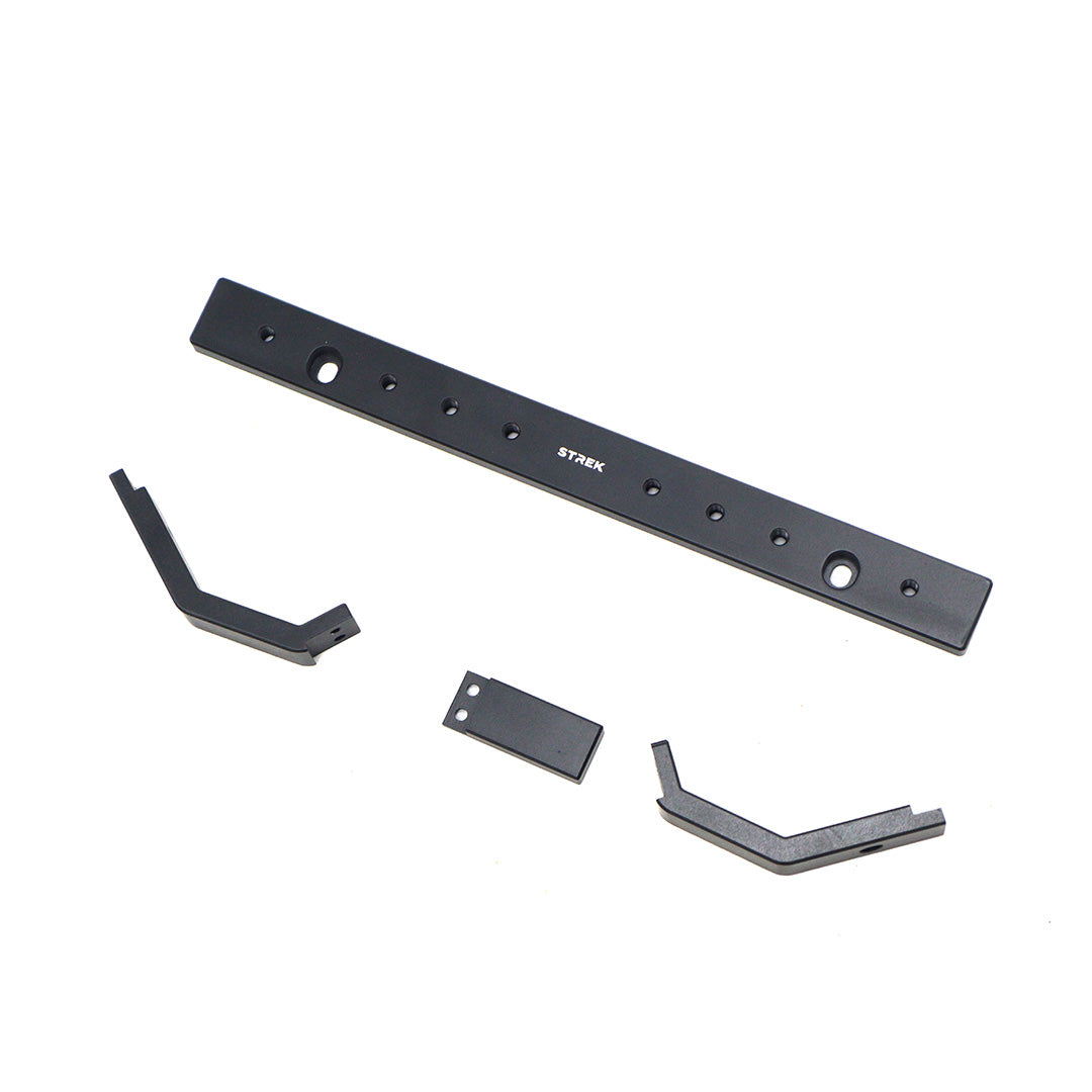 Ineos Grenadier Aluminum Console Track, aluminum alloy center console expansion platform - Strek Offroad