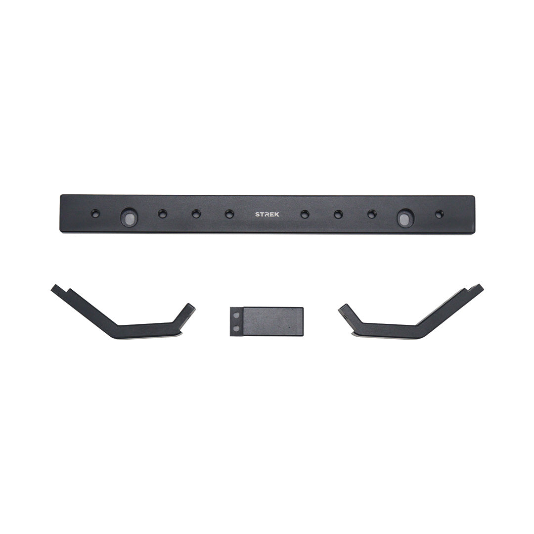 Ineos Grenadier Aluminum Console Track, aluminum alloy center console expansion platform - Strek Offroad