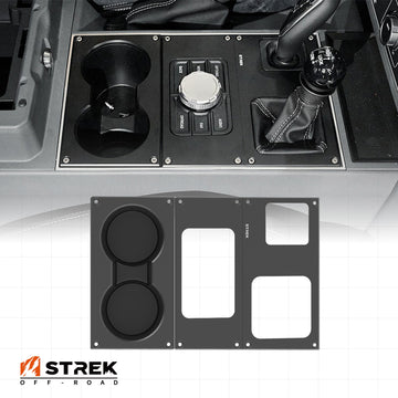Ineos Grenadier Center Console Cup Holder Upgrade - Aluminum