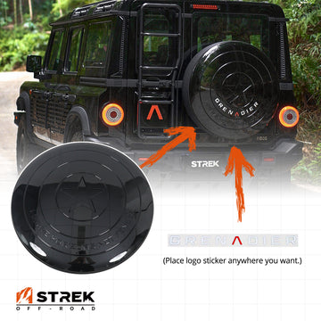 Ineos Grenadier Captain America Wheel Cover by STREK OFF ROAD