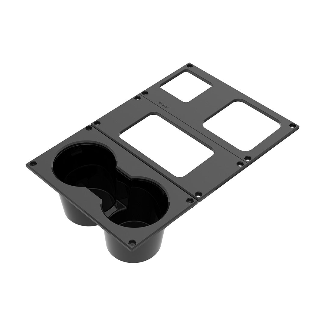 Ineos Grenadier Center Console Cup Holder Upgrade - Aluminum | Strek Offroad