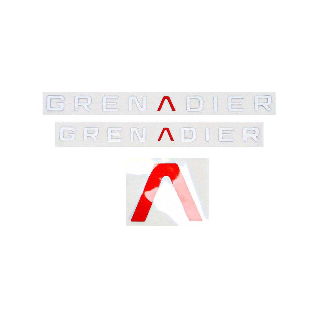 Ineos Grenadier Custom Logo Stickers - Hood & Tailgate | Strek Offroad