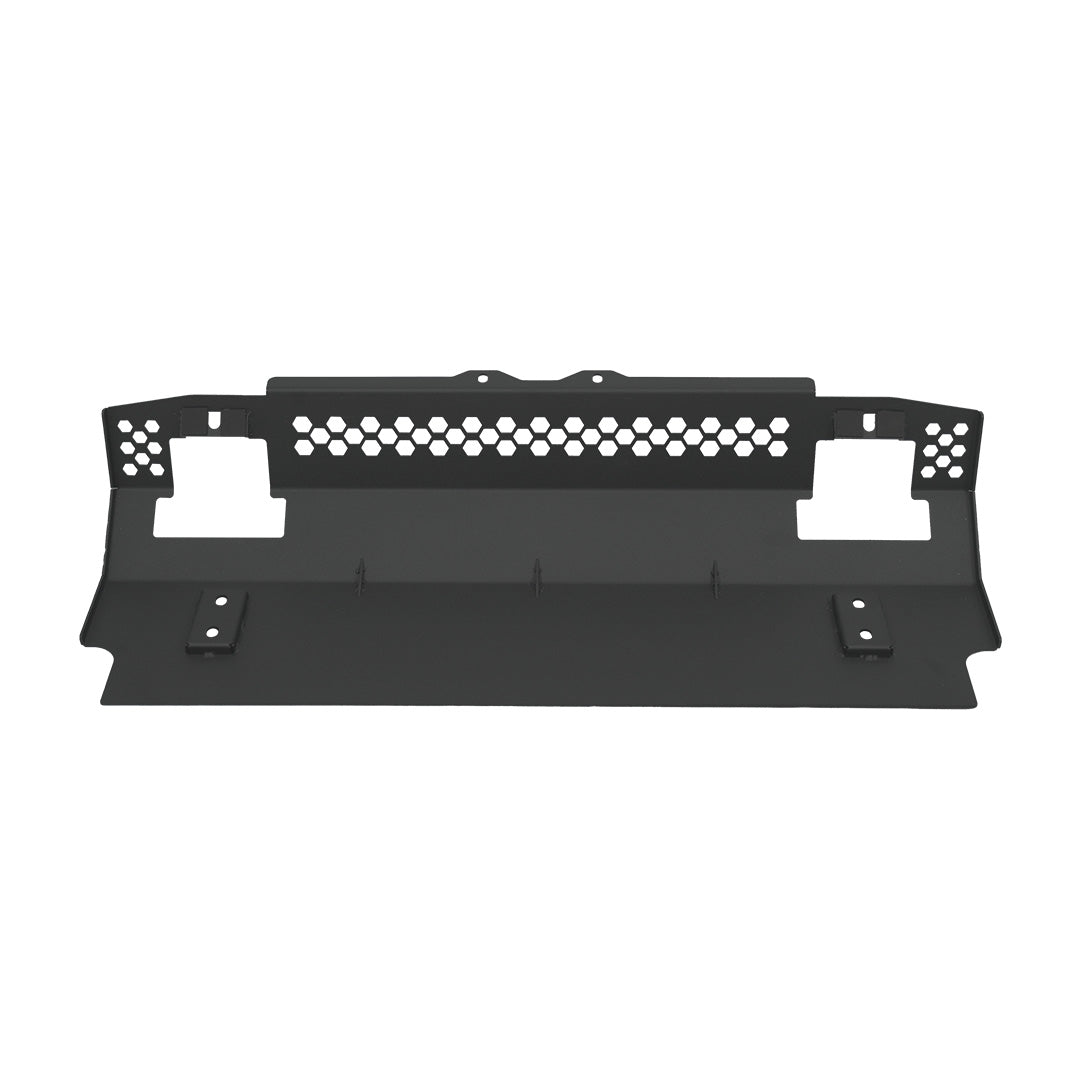 Ineos Grenadier Front Skid Plate side profile showing plate thickness - Strek Offroad