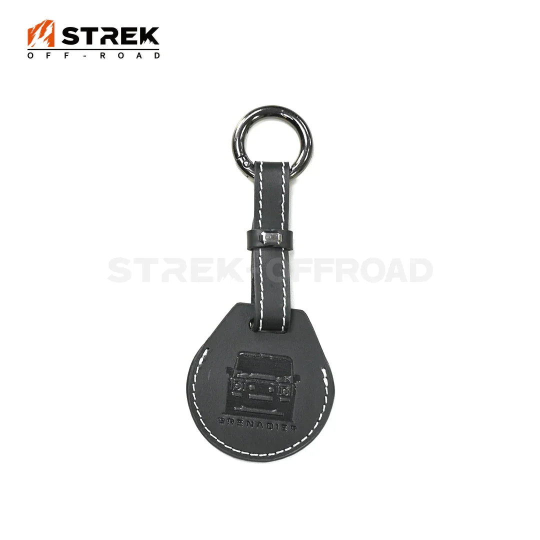 Ineos Grenadier Leather Keychain & AirTag Cover | Strek Offroad
