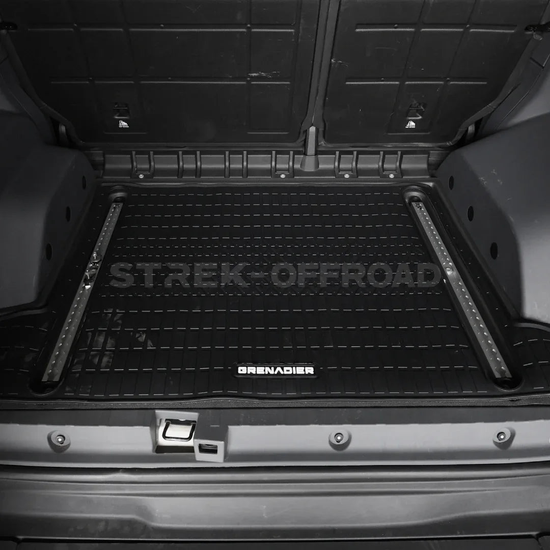 Ineos Grenadier Expansion Rail Slot - Trunk Storage System | Strek Offroad