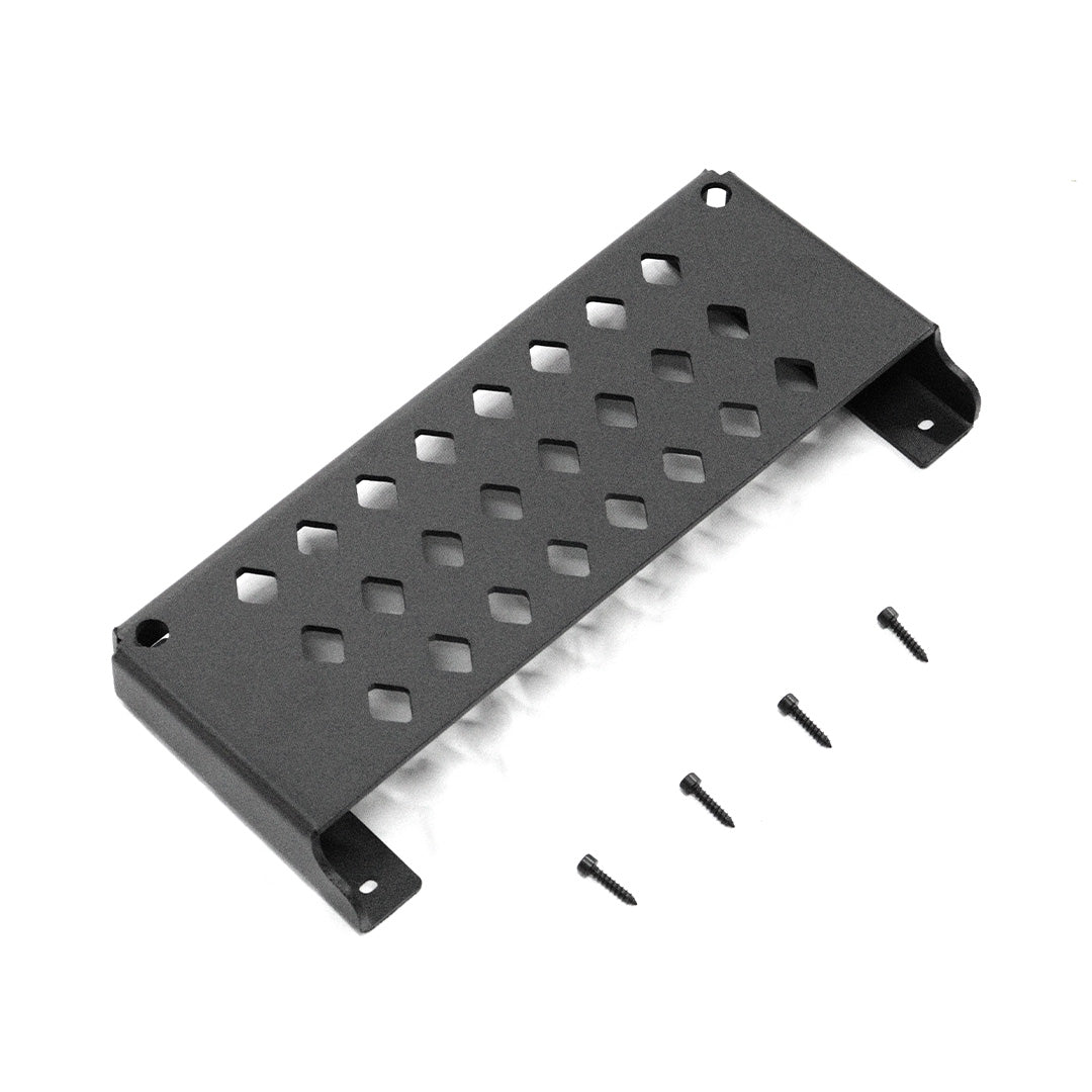 Ineos Grenadier Overhead Console Storage Tray - Aluminum Black Powder-Coat | Strek Offroad