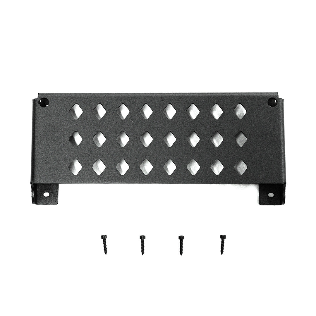 Ineos Grenadier Overhead Console Storage Tray - Aluminum Black Powder-Coat | Strek Offroad