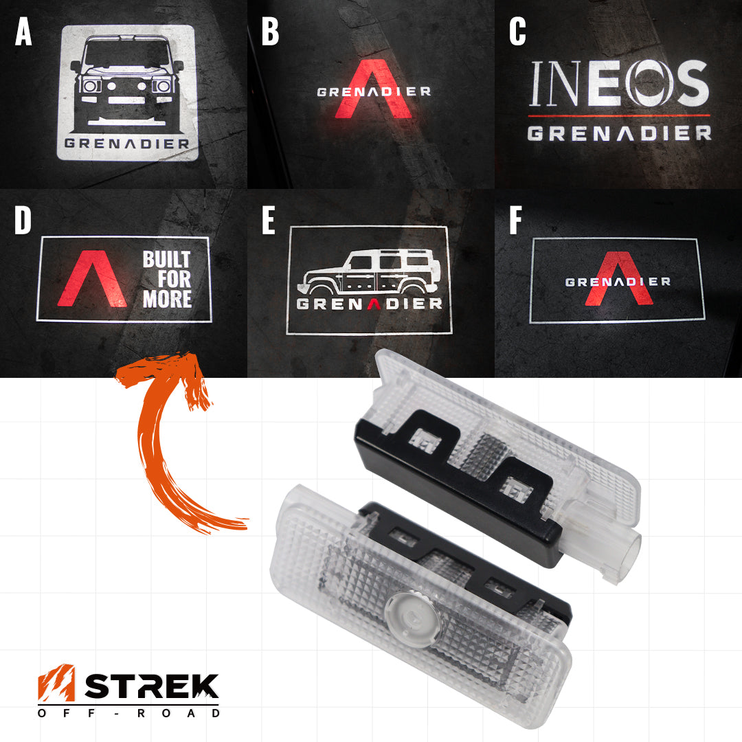 INEOS Grenadier Puddle Lights - LED Welcome Lights - Puddle Lamp - 2 Piece