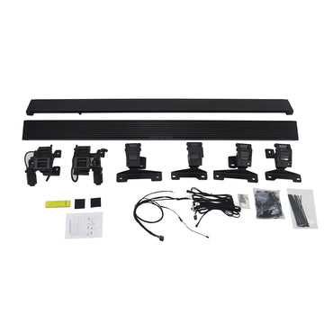 Ineos Grenadier Quartermaster Electric Side Steps with LED Light Strips - Strek Offroad