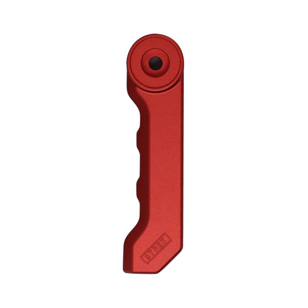 Ineos Grenadier Rear Door Grab Handle CNC Aluminum - Red | Strek Offroad