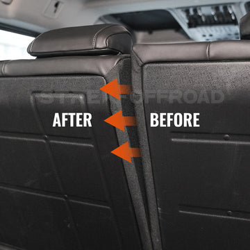 Ineos Grenadier Rear Seat Backrest Adjustment - Comfort Upgrade