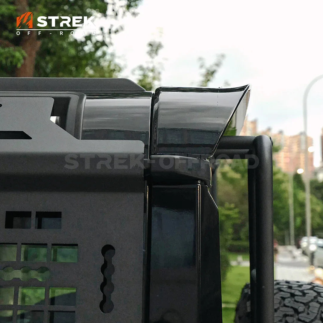 Ineos Grenadier Rear Spoiler Wing - Glossy/Matte Black/White | Strek ...