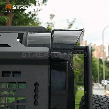 Ineos Grenadier Rear Spoiler Wing - Glossy/Matte Black/White