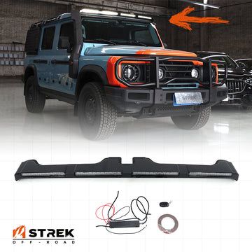 INEOS Grenadier 4 LED Roof Light Bar - Top Lamp - Gloss Black
