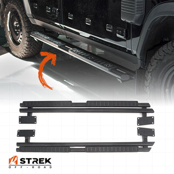 Ineos Grenadier Running Boards - Aluminum Side Steps - Fixed