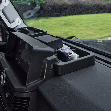 Ineos Grenadier Behind Screen Storage Tray - ABS with Rubber Liners