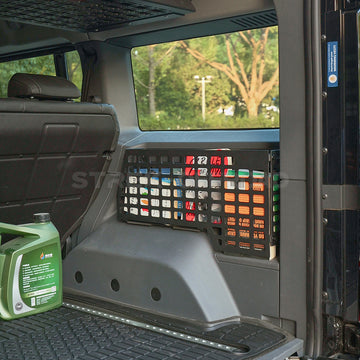 Ineos Grenadier Rear Cargo Molle Panel Organizer - Trunk Side Storage