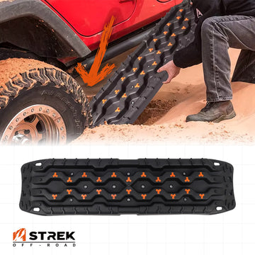 Ineos Grenadier Recovery Boards in Use - Traction Assist in Sand | Strek Offroad