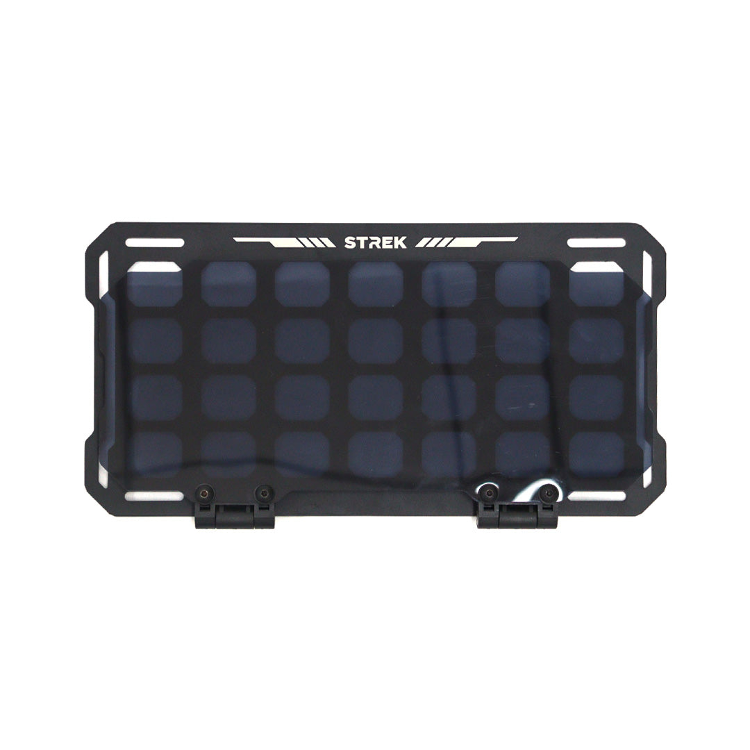 Ineos Grenadier Sun Visor MOLLE Panel with Anti-Glare Shield - Single Side | Strek Offroad